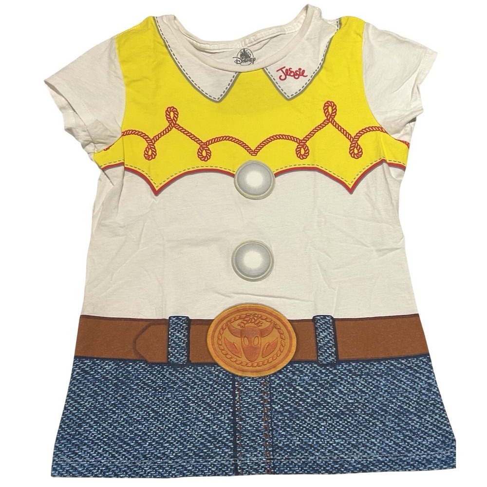 Disney Store‎ Jessie Costume T-shirt Tee Top Girls Toy Story 10/12